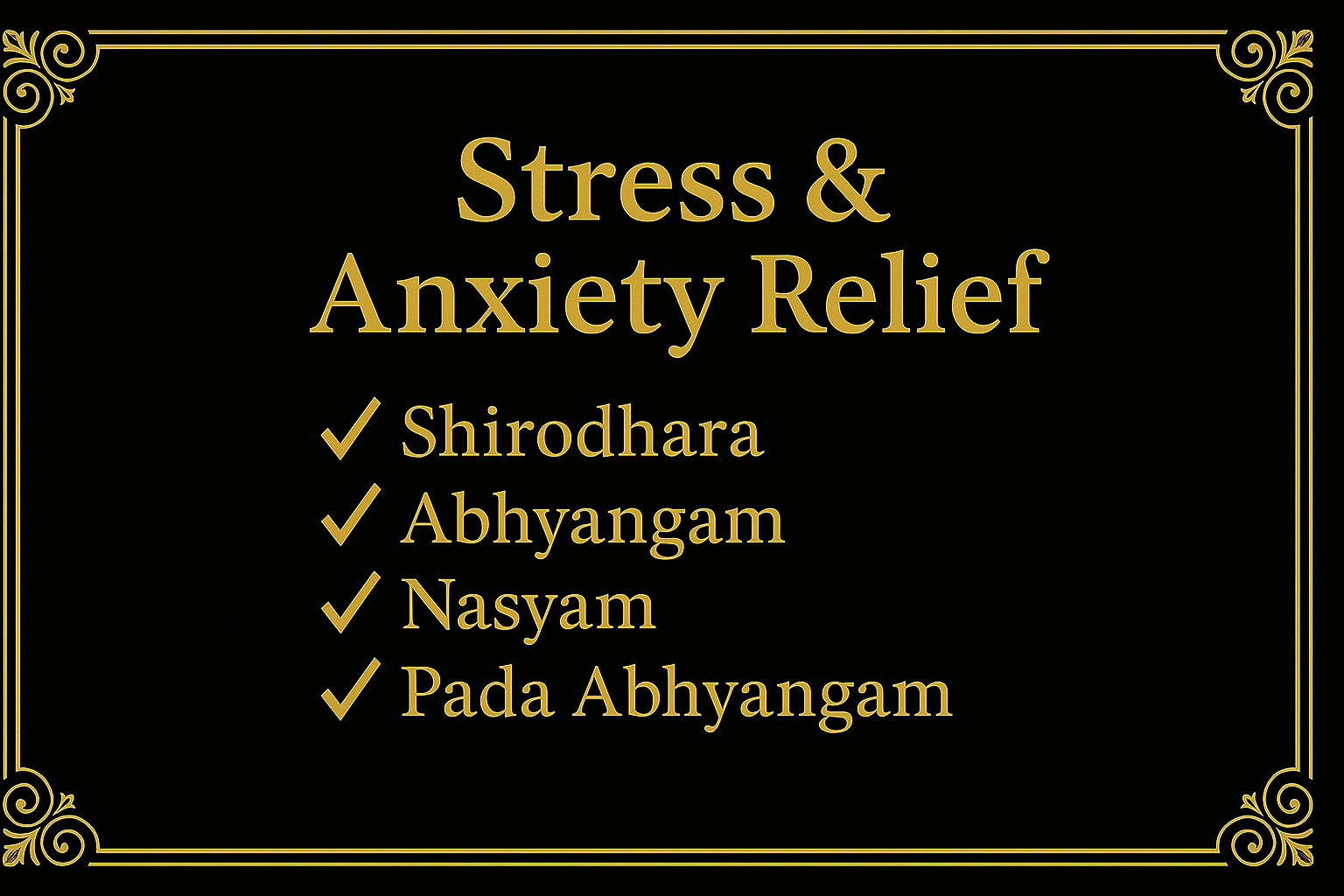 Stress & Anxiety Relief