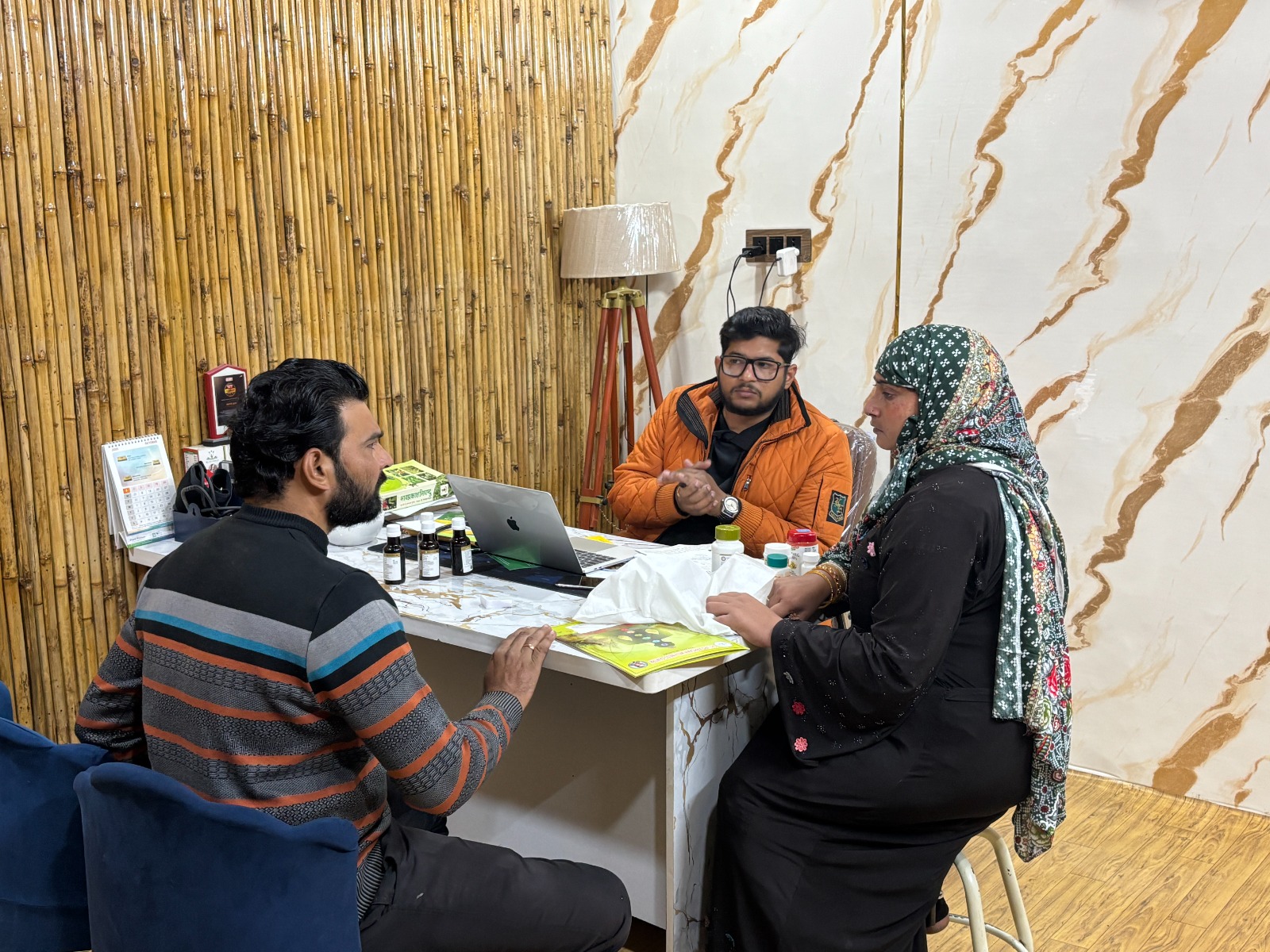 Vibrant crimson rose in a dew-dropped garden at sunrise with soft golden light filtering through petals